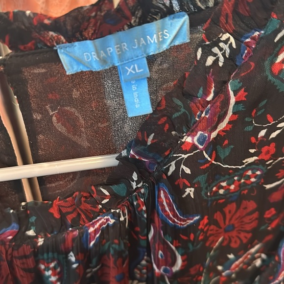 Draper James Paisley Print Dress. Size XL - Picture 5 of 6